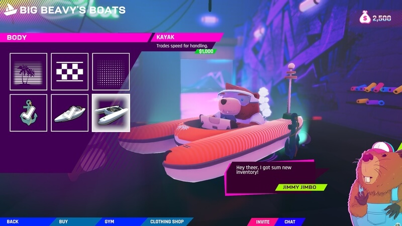 Wave Break - Shop Boat Customization with Beaver